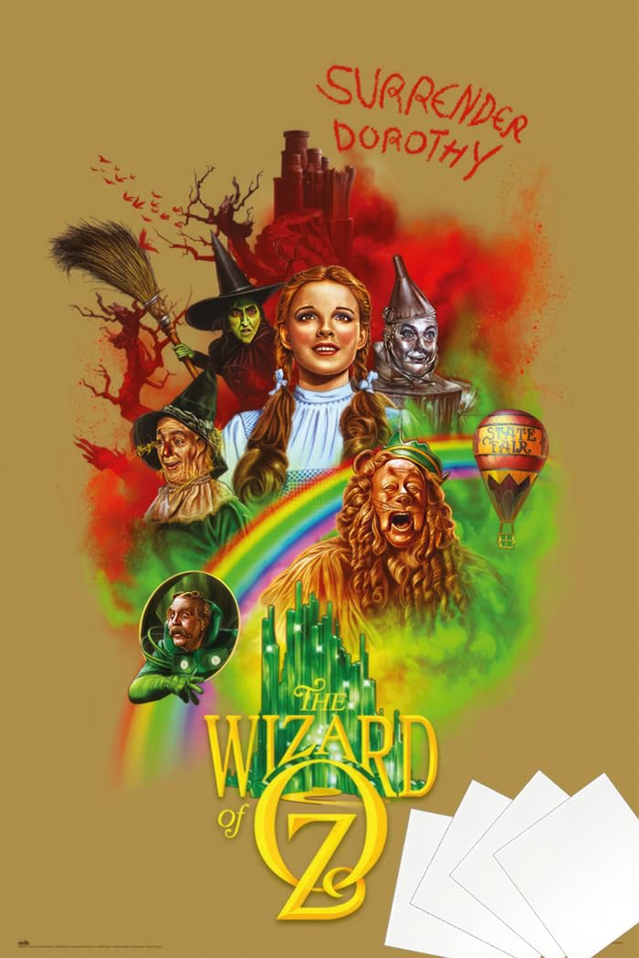 ヨハン　ポスター Amazon.co.jp: オズの魔法使い-映画ポスター(Surrender Dorothy